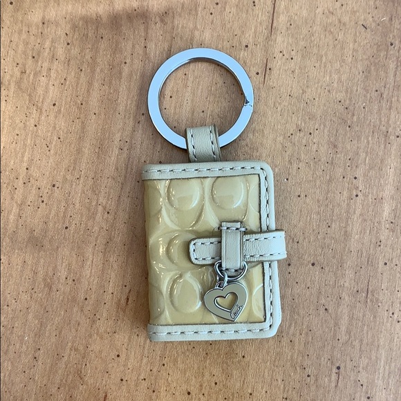 Coach Accessories - Coach photo keychain
